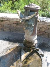 The Old Fountain Outside San Gimignano