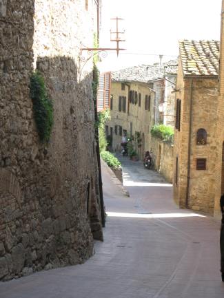 The Streets of San Gimignano