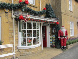 The Christmas Shop in Broadway, UK