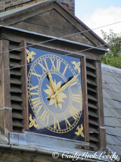 Clock on Kinlet Hall, Kinlet, UK