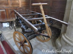 An Antique Casket Carrier, St John's Church, Kinlet, UK
