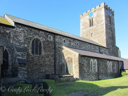St Mary's Church, Conwy, Wales