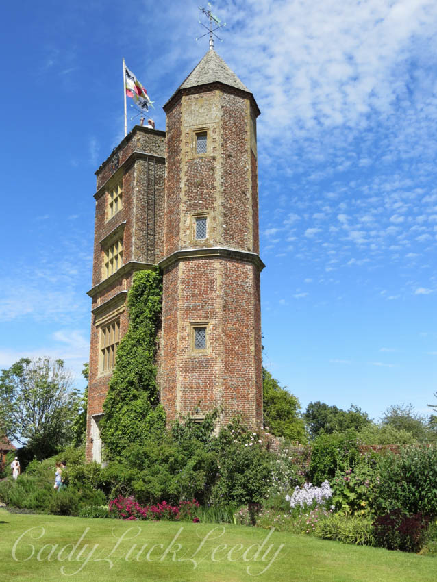 The Prospect Tower at Sissinghurst Gardens, Cranbrook, Kent, UK
